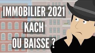 KRACH IMMOBILIER De 2021 Ou Simple Baisse [upl. by Hafler43]