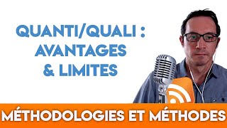 Méthodes qualitatives et quantitatives  Avantages et inconvénients [upl. by Christie222]