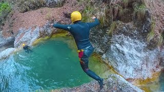 Canyoning in Slovenia  Creek Sušec  TripLovers [upl. by Azeria]