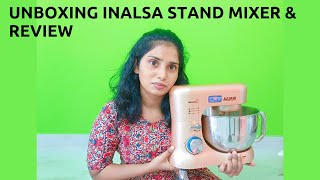 UNBOXING INALSA STAND MIXER amp Review in Tamil [upl. by Mahla]