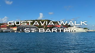 St Barth Caribbeans most beautiful island  Gustavia walk 4k [upl. by Dallon]