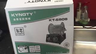 KT6808 MINITUMBLER KYNGTY JEWELRY MACHINE No32 [upl. by Ellynn]