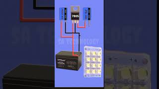 12v dc to 5v dc convert youtubeshorts electrical music [upl. by Oecile]