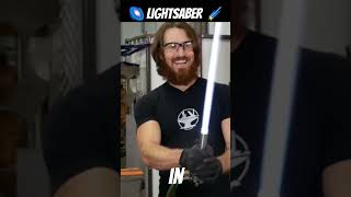 The Worlds First Retractable Plasma Lightsaber  Star Wars Lightsaber [upl. by Ynar]