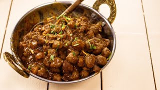 Pindi Chole Recipe  No Onion No Tomato Amritsari Chana Masala  CookingShooking [upl. by Larcher]