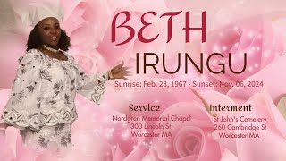 Celebrating The Life of Beth Wangui Irungu  0228196711062024 [upl. by Ylicis]