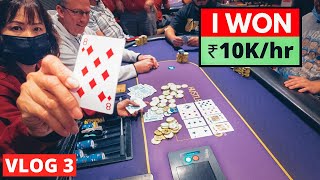 I Cant Stop Winning at Poker in Hustlers Casino  WSOP DAILY Vlog 3 [upl. by Arykat]