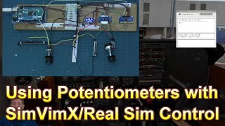 Using potentiometers with SimVimX [upl. by Stephie]