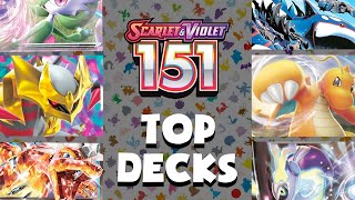 Top Pokemon Decks in 151 Format OCTOBER 2023 [upl. by Carbone]