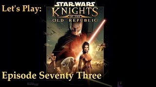 Revan vs Malak Ep 73 Lets Play Kotor [upl. by Modestine]