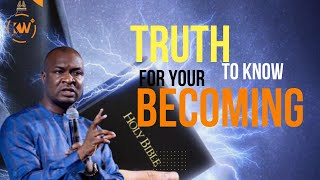 TRUTH TO KNOW FOR YOUR BECOMING with Apostle Joshua Selman [upl. by Suki]