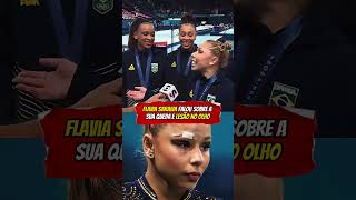 Flavinha e sua lesão nas olimpiadas 2024 [upl. by Manuela718]