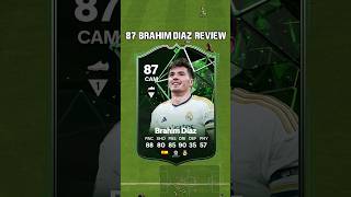 87 Brahim DIaz Review in EA Sports FC 24 shorts short fc24 eafc24 realmadrid [upl. by Achilles260]