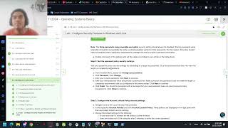 278 Lab  Configure Security Features in Windows and Linux [upl. by Gareth]