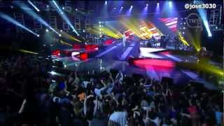 2012 NBA Halftime Show  Pitbull Chris Brown amp NeYo [upl. by Alister]