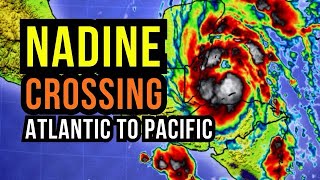 Tropical Storm Nadine will Cross Over [upl. by Alakam]