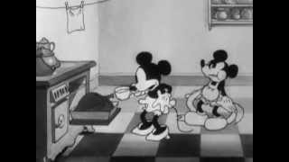 Mickey Mouse Minnie Mouse Pluto  The Grocery Boy 1932 [upl. by Had802]