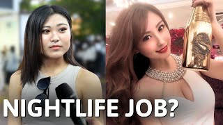 Why Do So Many Japanese Girls Become Hostesses  Street Interview [upl. by Nielsen]