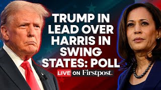 US Election 2024 LIVE Updates  Trump Leading Over Harris in Swing States Amid Iowa Setback Poll [upl. by Emile]