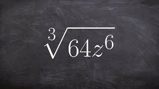 Simplifying a radical expression using rational exponents [upl. by Clementia]