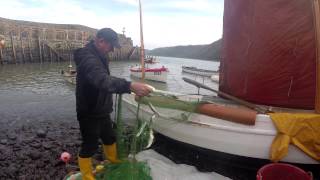 Boat Stories Fishing for Clovelly Herring [upl. by Ellessig424]