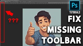 How To Get The Photoshop Toolbar Back [upl. by Liagibba]