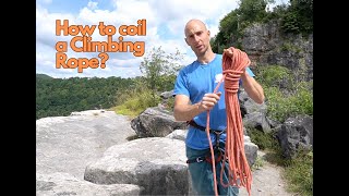 How to coil a climbing rope [upl. by Einahpats]