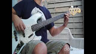 Walk This Way Aerosmith Bass Cover Fender Jazz Bass US Original 60s 2019 [upl. by Eisnil]