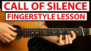 Call Of Silence  Attack On Titan OST  Fingerstyle Guitar Lesson Tutorial [upl. by Auhso]