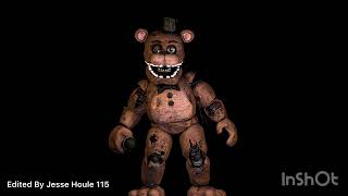 FNAF VHS Withered Freddy Sing FNAF 1 Song [upl. by Adhamh324]