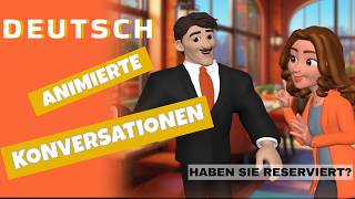 Learn German AT THE RESTAURANT  Vocabulary and conversation practice 🇩🇪 [upl. by Cohen]