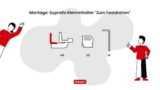 Schuette® Plissee ohne Bohren Suprafix Klemmhalter “Zum Festdrehen” Montage [upl. by Airottiv]