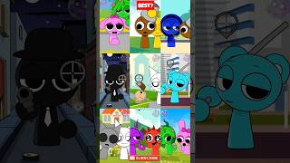 Sprunki Big Pack Ketchup Meme Part 19 Animation sprunki shorts animation [upl. by Analaf]