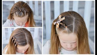 3 Easy School Picture Day Hairstyles [upl. by Itoc12]