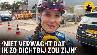 Ilse Pluimers laat zich zien aan het grote publiek in Simac Ladies Tour [upl. by Amilah]