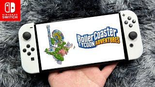 RollerCoaster Tycoon Adventures Nintendo Switch OLED [upl. by Ibmab863]