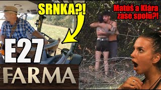 Farma 16 E27 Srnka na farme   Rozhádaný milostný trojuholník [upl. by Nywg750]