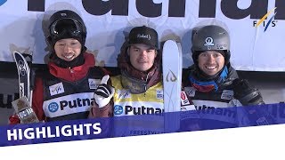 Mikael Kingsbury sets moguls record in Deer Valley with his 12th straight win  Highlights [upl. by Anatsirhc]