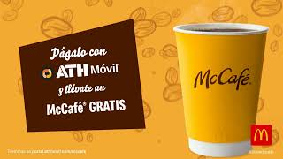 Págalo con ATH Móvil en McDonalds y Llévate un McCafé GRATIS [upl. by Festatus]