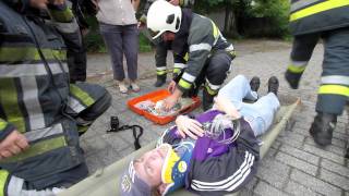 21062011 Oefening brandweer Puurs [upl. by Trometer]