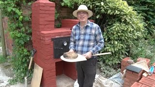 Building a wood fired Bread Oven [upl. by Atnoek]