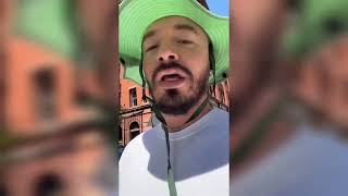 J Balvin Responde a Christian Nodal después de Girasol 🌻 [upl. by Aceissej]