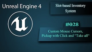 Eng Slotbased Inventory System Custom Mouse Cursors Pickup Command and quotTake Allquot Function 028 [upl. by Lisha998]