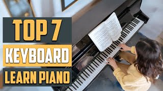 Best Keyboard to Learn Piano Top 7 Picks for Beginners [upl. by Acirfa]