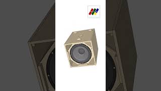 DIY Speaker Box  Bandpass 18quot diysubwoofer speaker speakerbox subwoofer audio bass shorts [upl. by Ardnaz595]