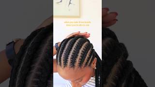 Can cornrows grow my natural hairHair growth amp Length retention naturalhair protectivehairstyles [upl. by Euqinmod]