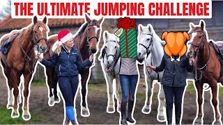 5 HORSES  3 RIDERS  1 WINNER  Jumping challenge [upl. by Arekat649]