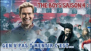 THE BOYS SAISON 4 de Eric Kripke Analyse et critique [upl. by Oderfla91]