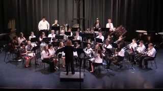 Spring Hill MS 8th Grade Band  Norland March  John Edmonson [upl. by Laurin]