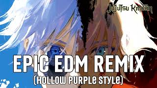 Malevolent Shrine Jujutsu Kaisen Season 2  Hollow Purple Style [upl. by Norina]